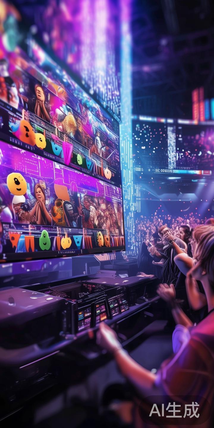 此外，IM电竞还引入实时解说和互动功能，使观众不仅